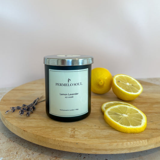 Lemon Lavender - Soy Candle